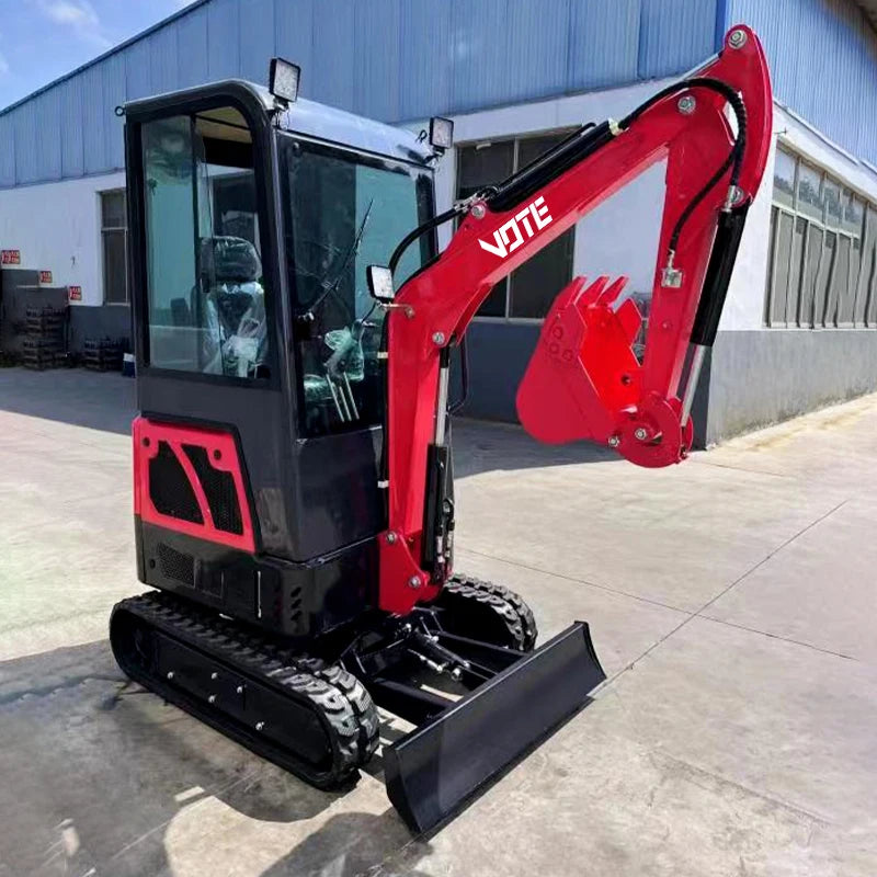CE Kleiner Bagger Verkauf Diesel Raupen Mini Bagger 1ton 2ton 1.7Ton Guter Helfer Zum Ausbaggern Und Kanalreinigung