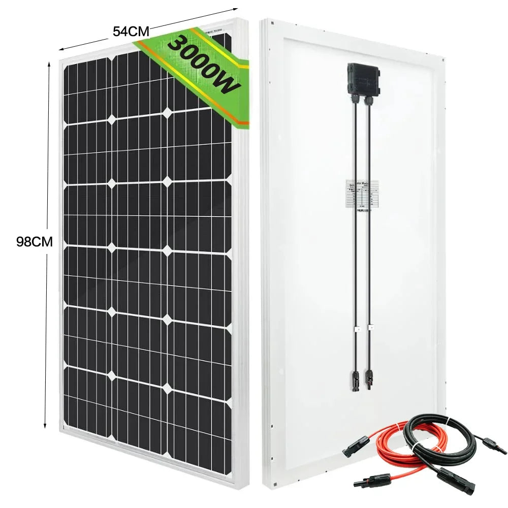 3000W Solar Panel Set für zuverlässige Energieversorgung