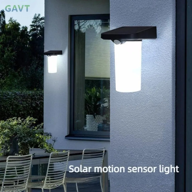 Solarleuchten mit Bewegungsmelder IP65 für den Garten