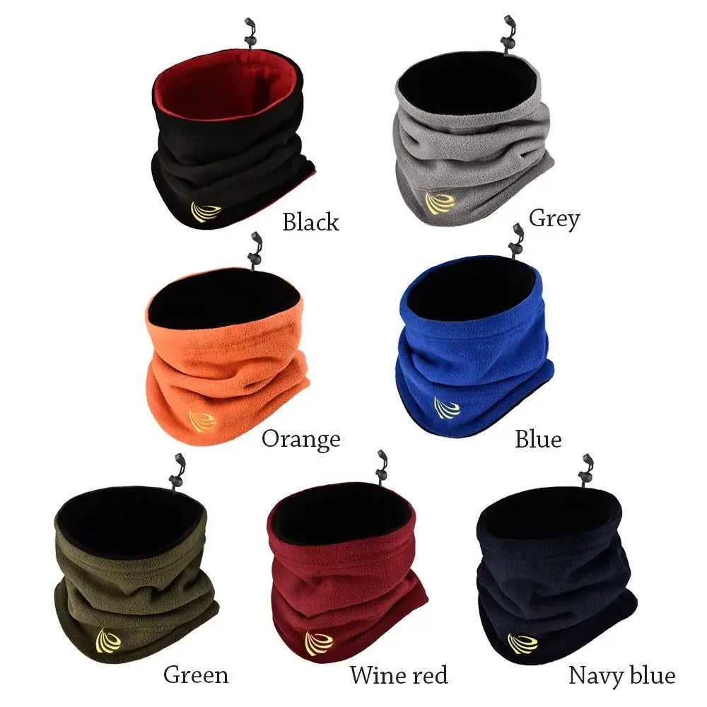 Winter Camping Halstuch Fleece Nackenwärmer Schlauchschal Skibrille Schnee-Halbmaske Gesichtsbedeckung für Männer & Frauen Outdoor Kälteschutz Kragen