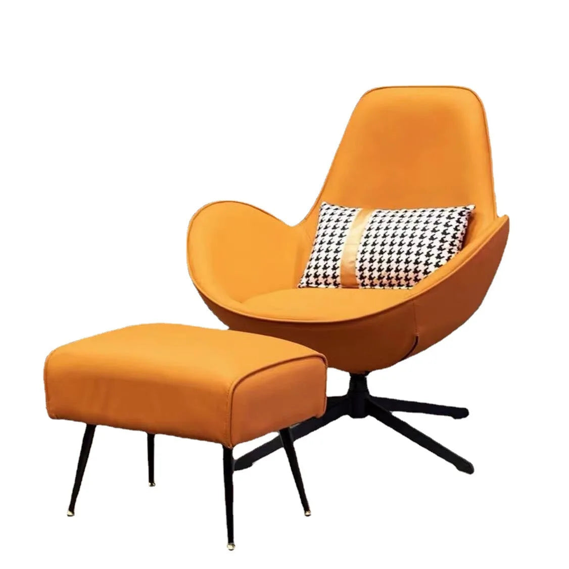 Nordisches Luxus-Ei-Sofa: Momos bequemer Einzelsessel