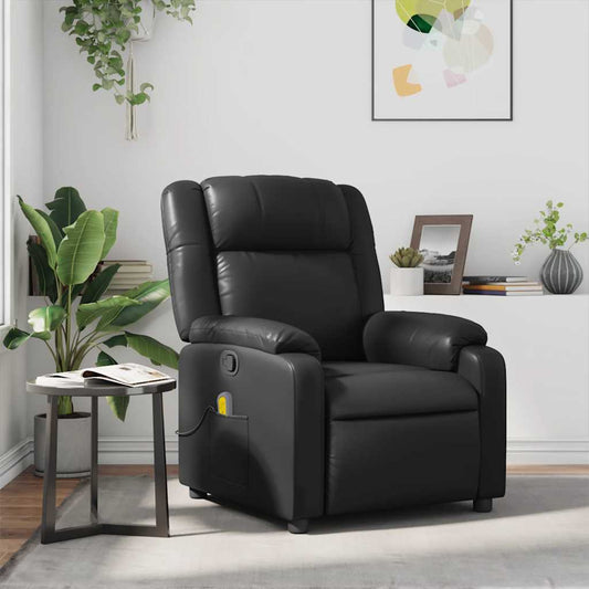 Massage Chair Faux Leather Massage Chair Cream Faux Leather