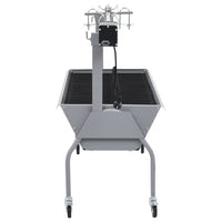 Spanferkelgrill / lammkeue Grosse Fleischstücke mit Elektromotor - Metzgergrill mit elektrischem Antrieb