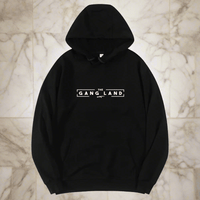 London street art fashionable round neck hoodie