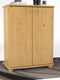 Anika Kommode Sideboard | mit Kleiderstange | 2-Türig | 100% Bio Kiefer