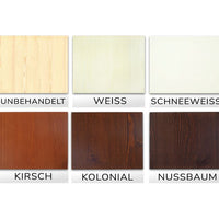 Nobis Kieferbett  | Massivholz | Naturholz | 100% Bio-Bett