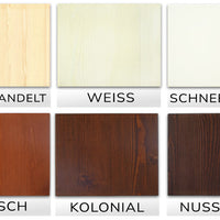 Anika Kiefer Massivholz Kommode  | 6-Schubladen | 100% Bio Kiefer