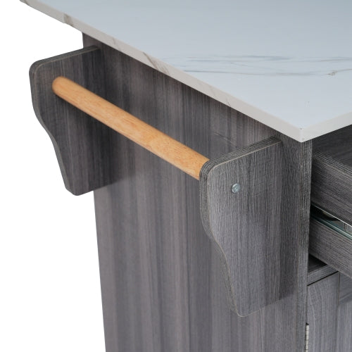 Multifunktionaler Servierwagen mit klappbarer Tischplatte – Multifunktional