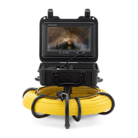 Sewer Camera Pipe Inspection Camera  512hz Sonde 9in 720p Screen 300 Ft