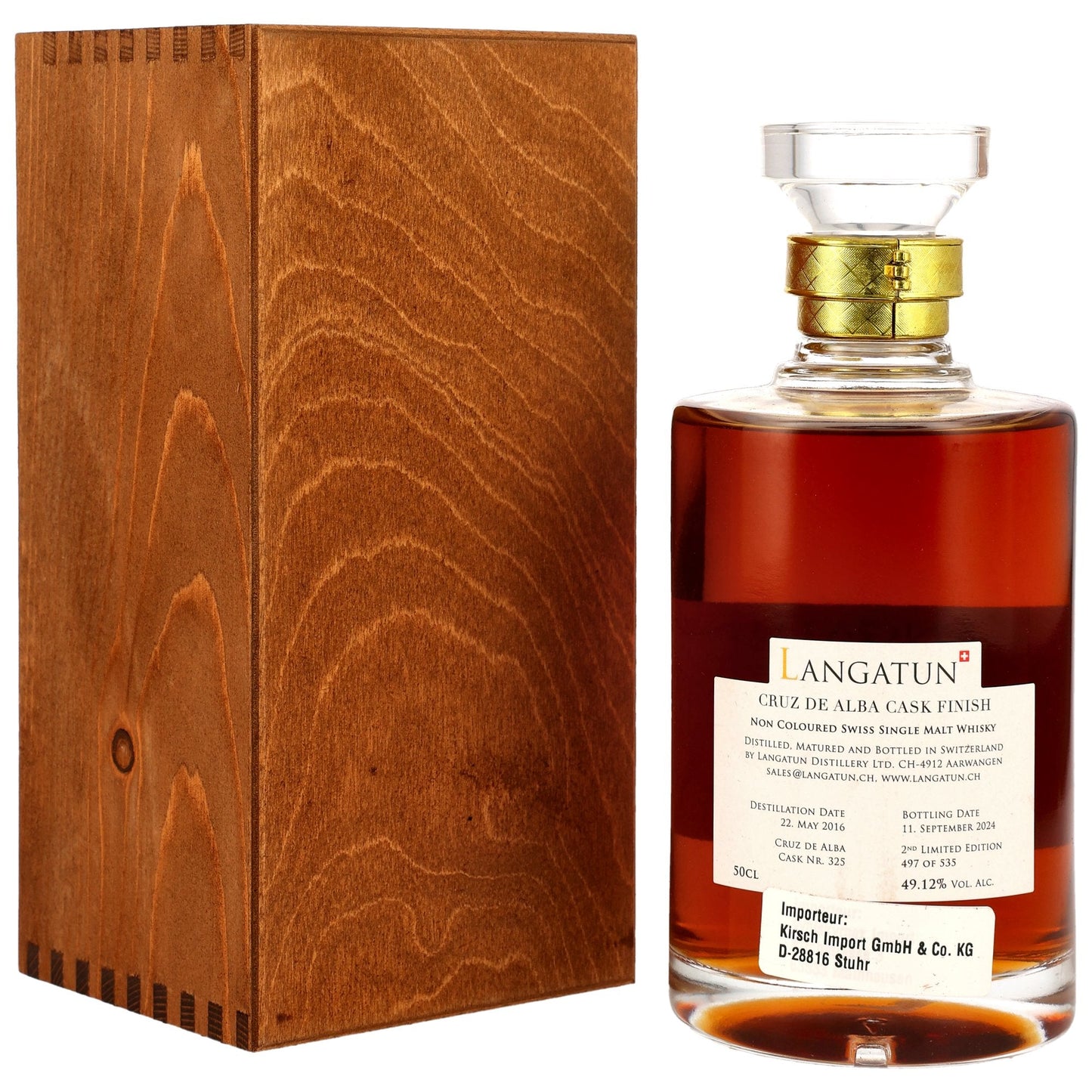 Langatun 8 2016/2024 - Cruz de Alba (Tempranillo) Cask Finish #325