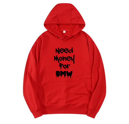 Need money for BMW Art fashionable hoodie