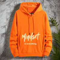 Mindset is everything,Positive vibes hoodie  Stylish and comfort