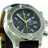Breitling avenger skyland yellow limited edition watch