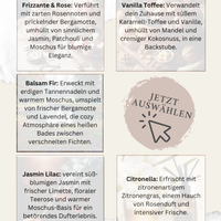 Tada dein Geschenk - LUSTIGER Panda personalisierbare PREMIUM Duftkerze mit verschiedenen Dekoren - handgemacht aus dem Südschwarzwald