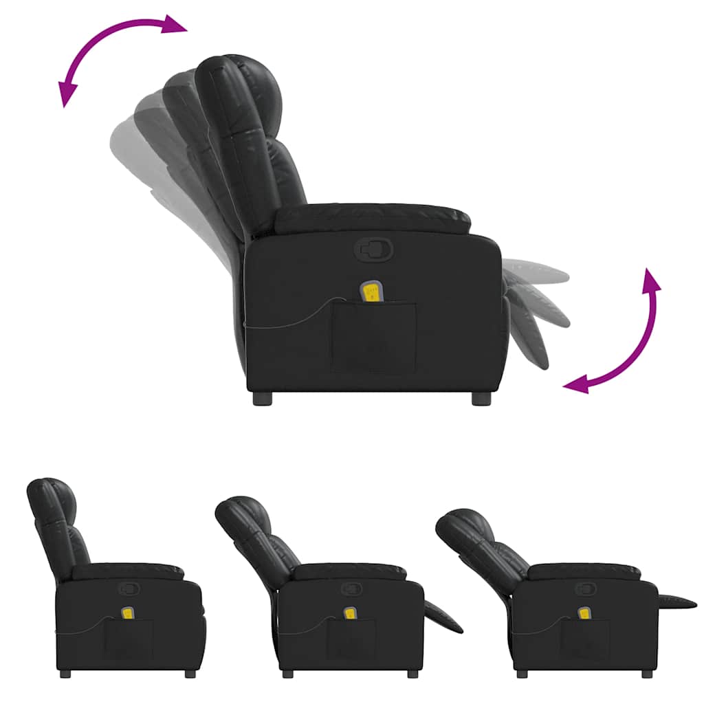 Massage Chair Faux Leather   Massage Chair Cream Faux Leather