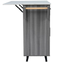 Multifunktionaler Servierwagen mit klappbarer Tischplatte – Multifunktional