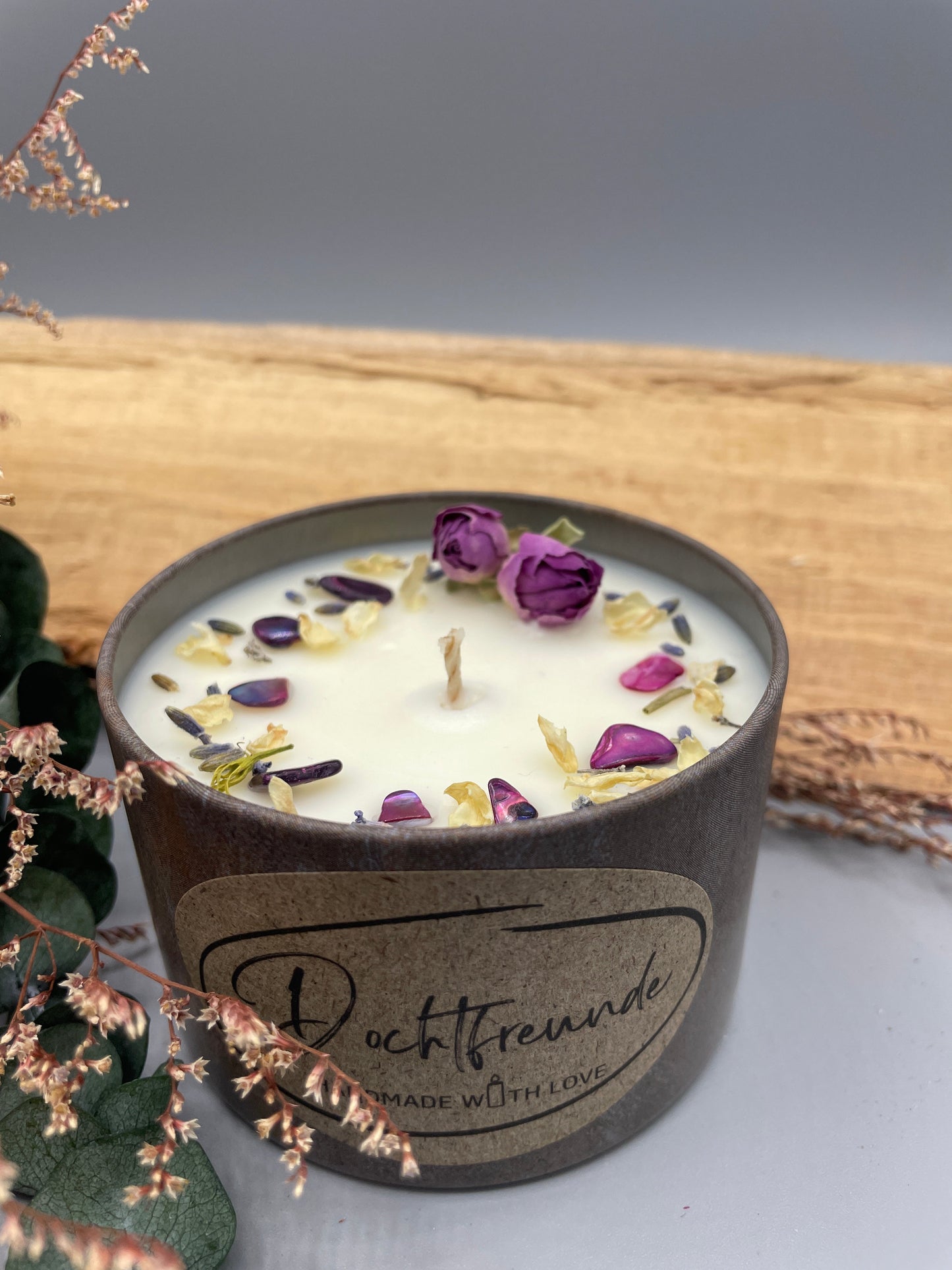 Sternzeichen Stier - Handgemachte Sojawachs-Kerze - Personalisiertes Astrologie-Geschenk