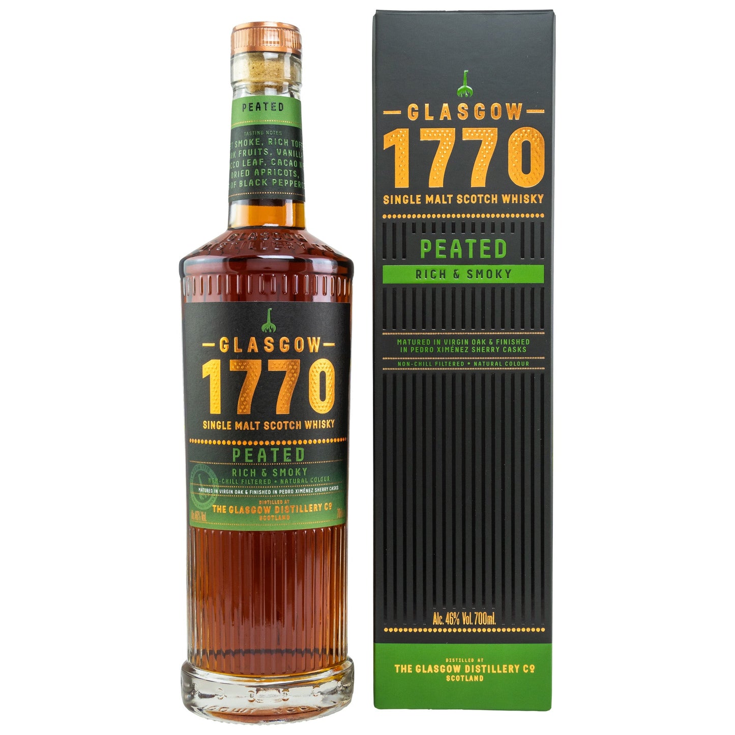 Glasgow 1770 Peated - Rich & Smoky