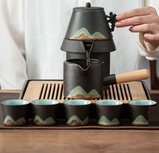 Tee-Geschenkset Automatisch – Elegante Geschenkbox für Teeliebhaber