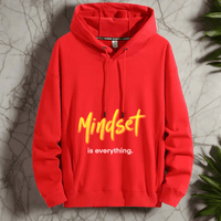 Mindset is everything,Positive vibes hoodie  Stylish and comfort
