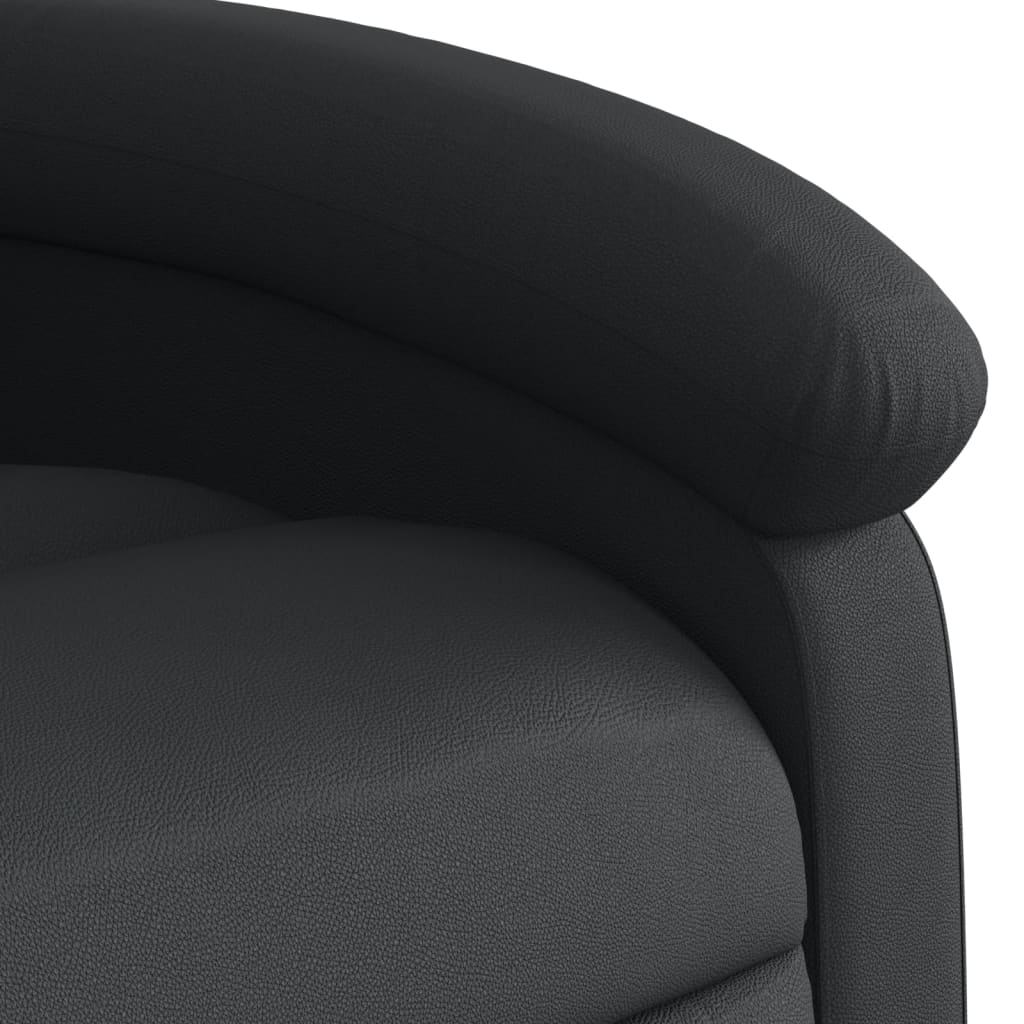 Massage Chair Recliner Genuine Leather Massage Chair Recliner Dark Brown