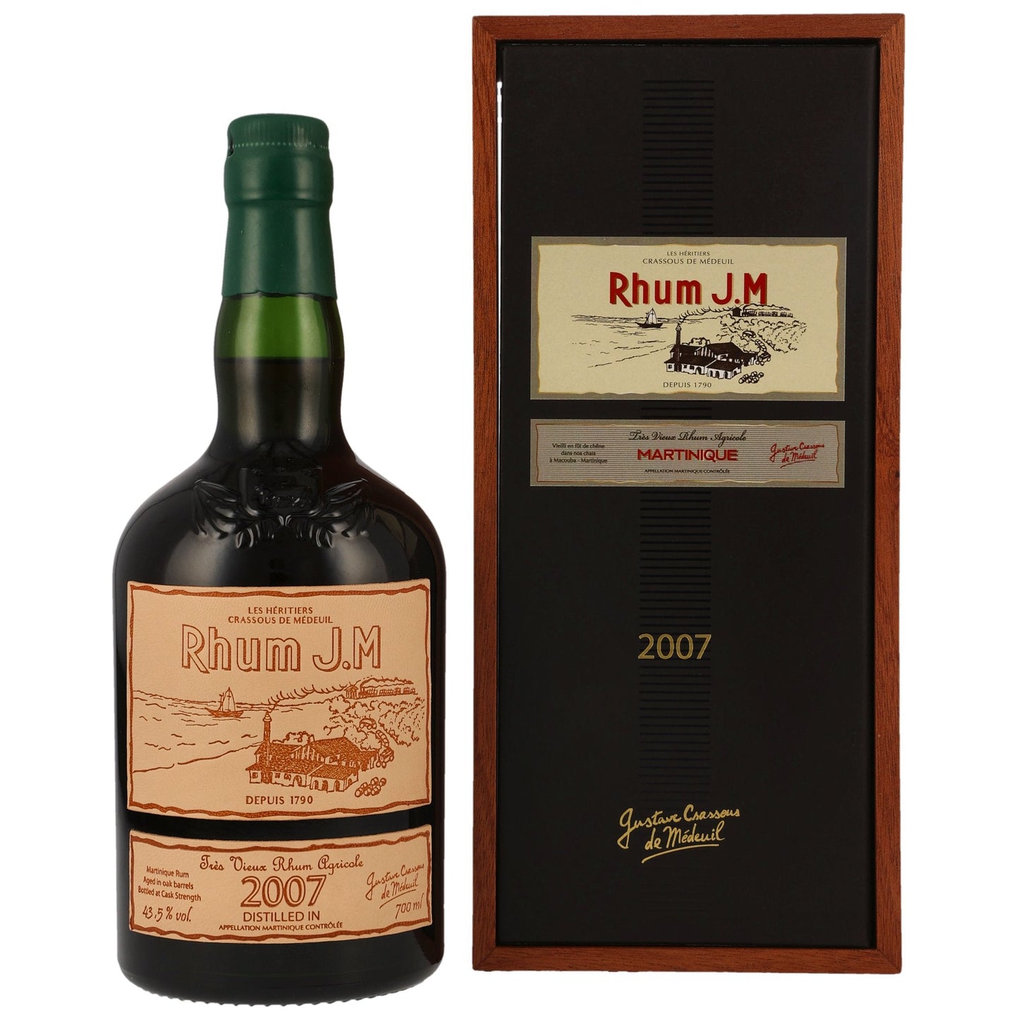 Rhum J.M 15 2007 - Vintage - Cask Strength