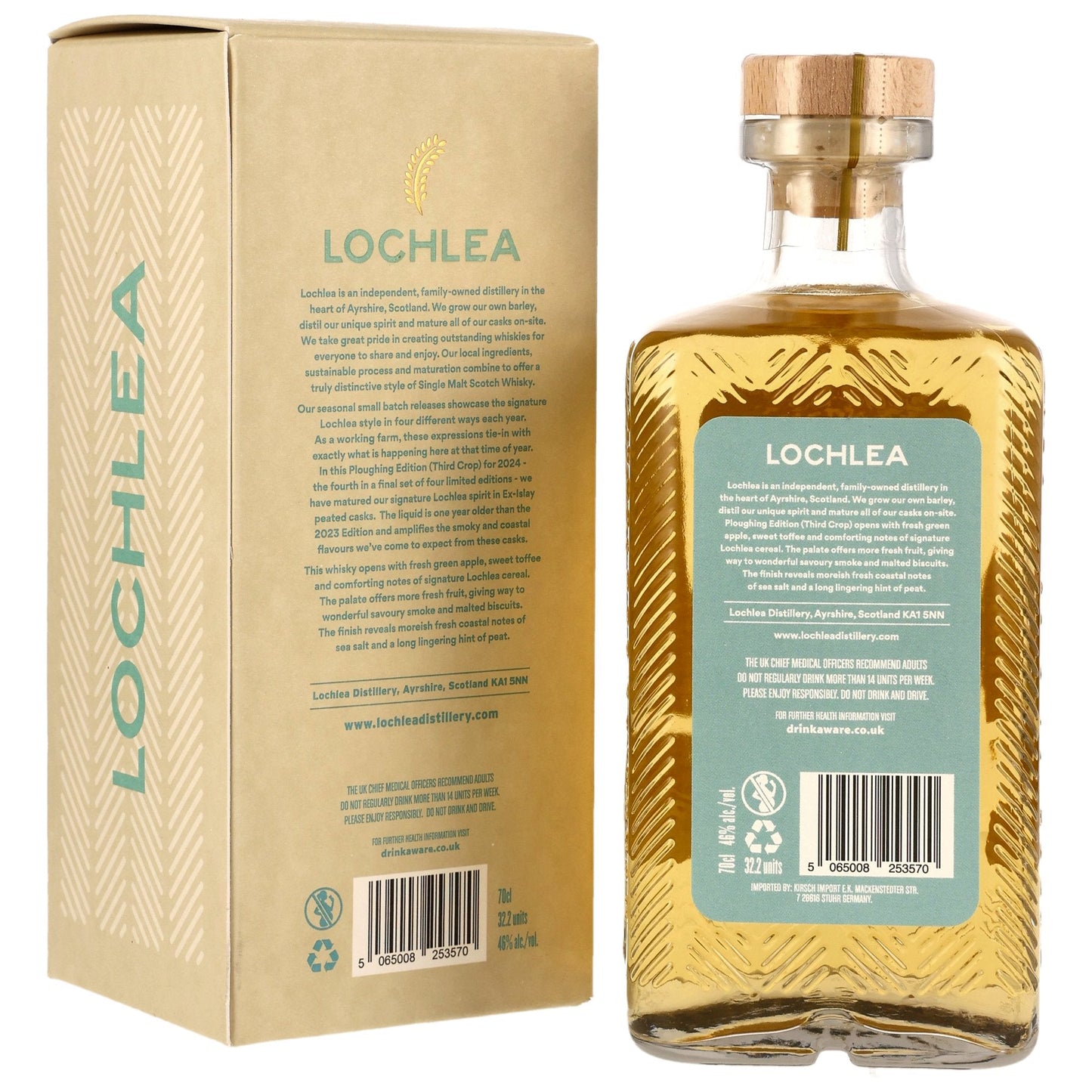 Lochlea - Ploughing 3rd Crop - Ex-Islay Barrels