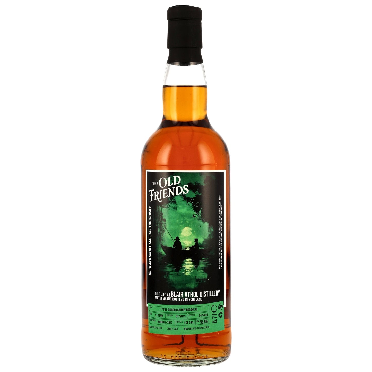 Blair Athol 11 2013/2025 - Whisky Druid The Old Friends - 1st Fill Oloroso Sherry Hogshead #308401