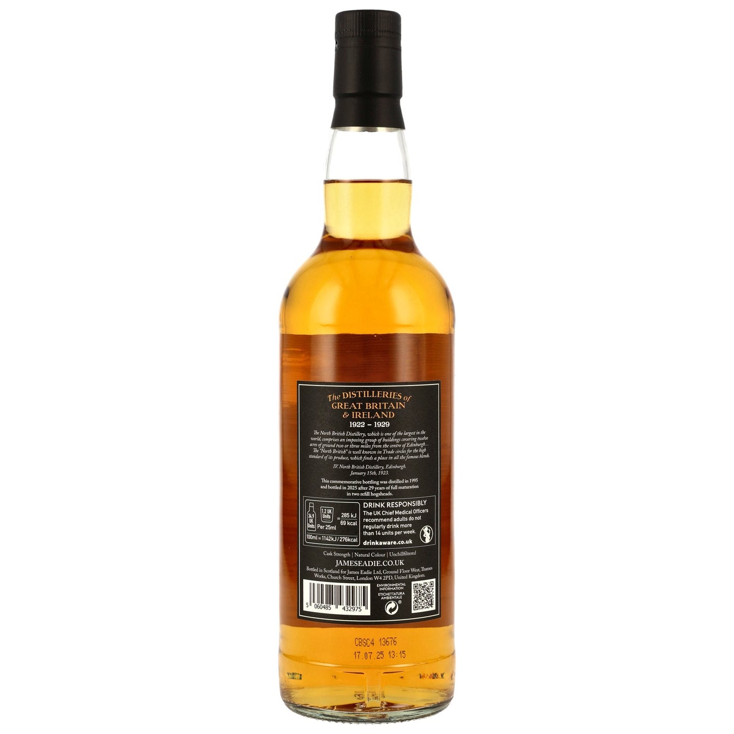 North British 29 1995/2025 - James Eadie - Two Refill Hogsheads