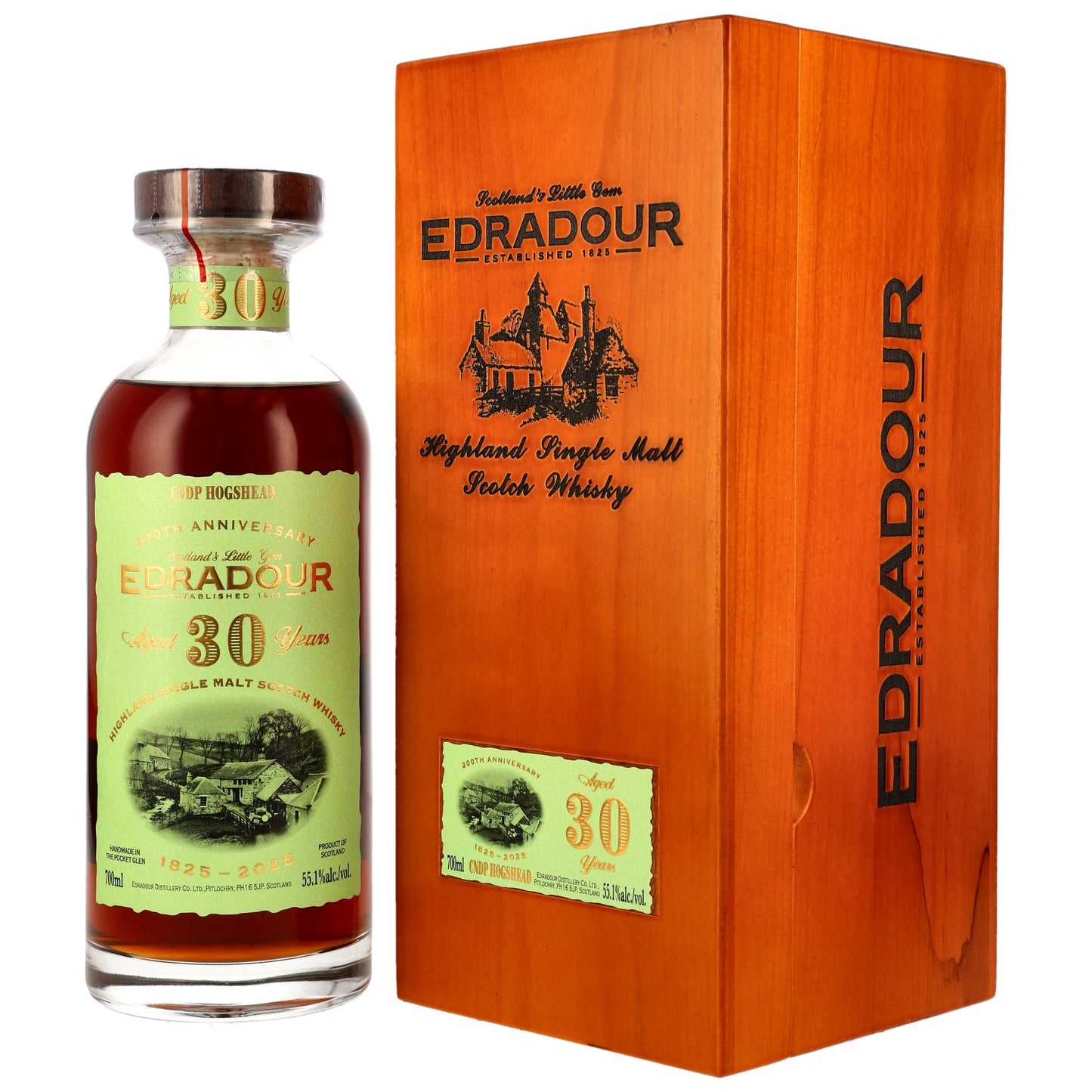 Edradour 30 1995/2025 - 200th Anniversary - Chateauneuf du Pape Cask #2110