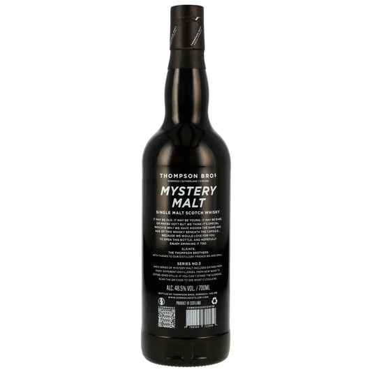 Mystery Malt Series #3 - Single Malt Scotch Whisky - Thompson Bros.