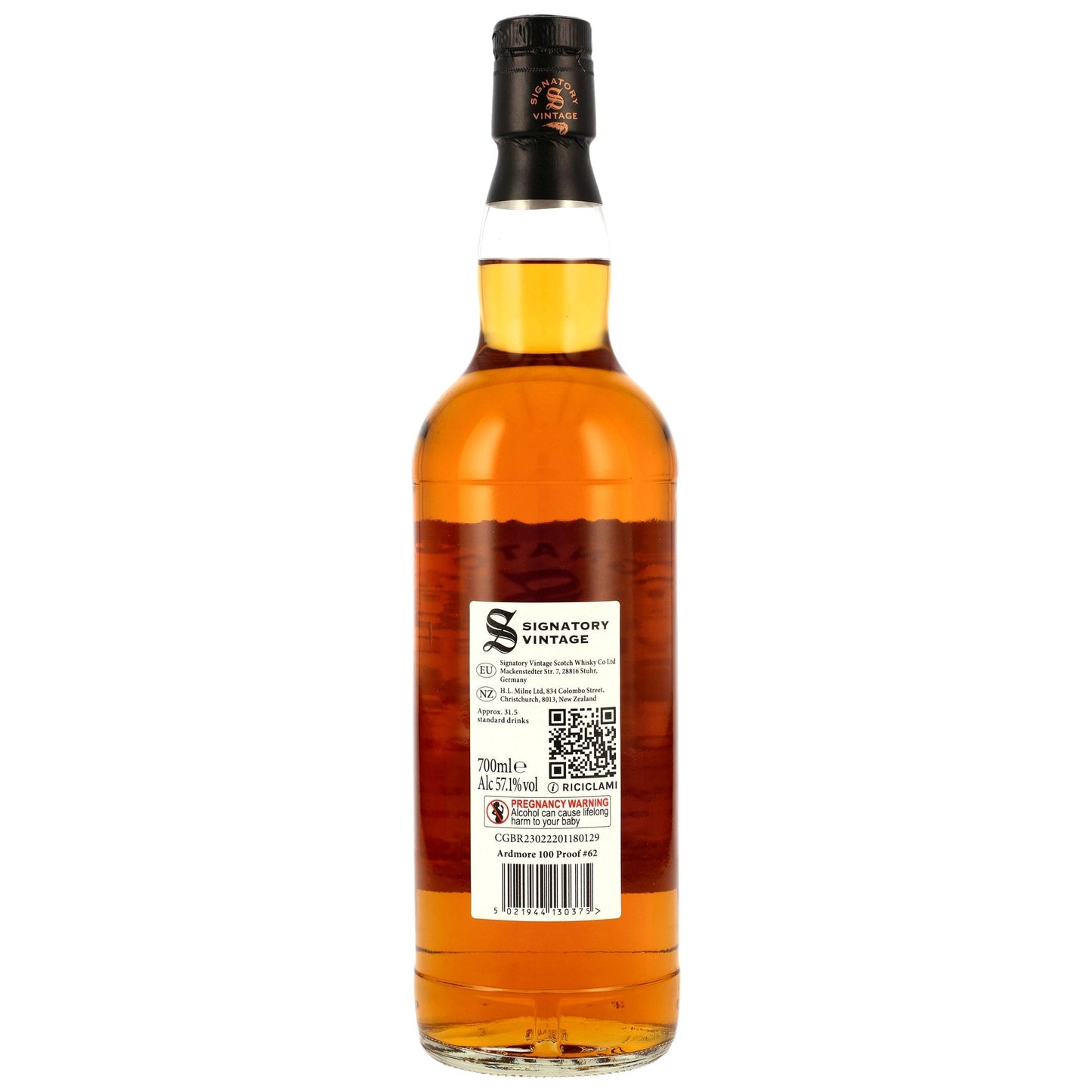 Ardmore 14 2011/2025 - Signatory Vintage - 100 PROOF #62