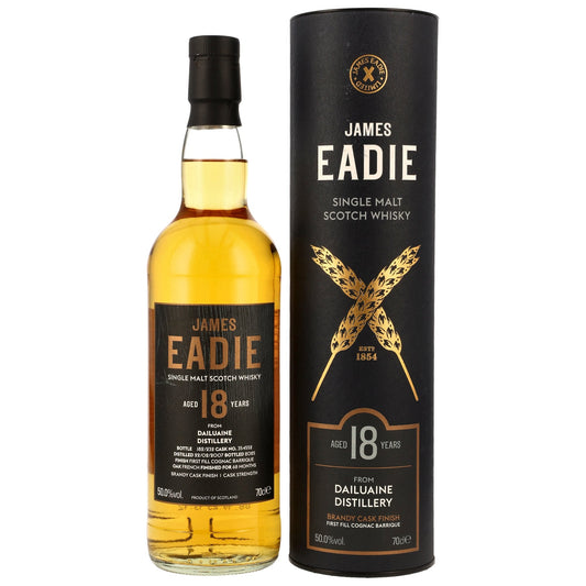 Dailuaine 18 2007/2025 - James Eadie - 1st Fill Cognac Barrique #354552