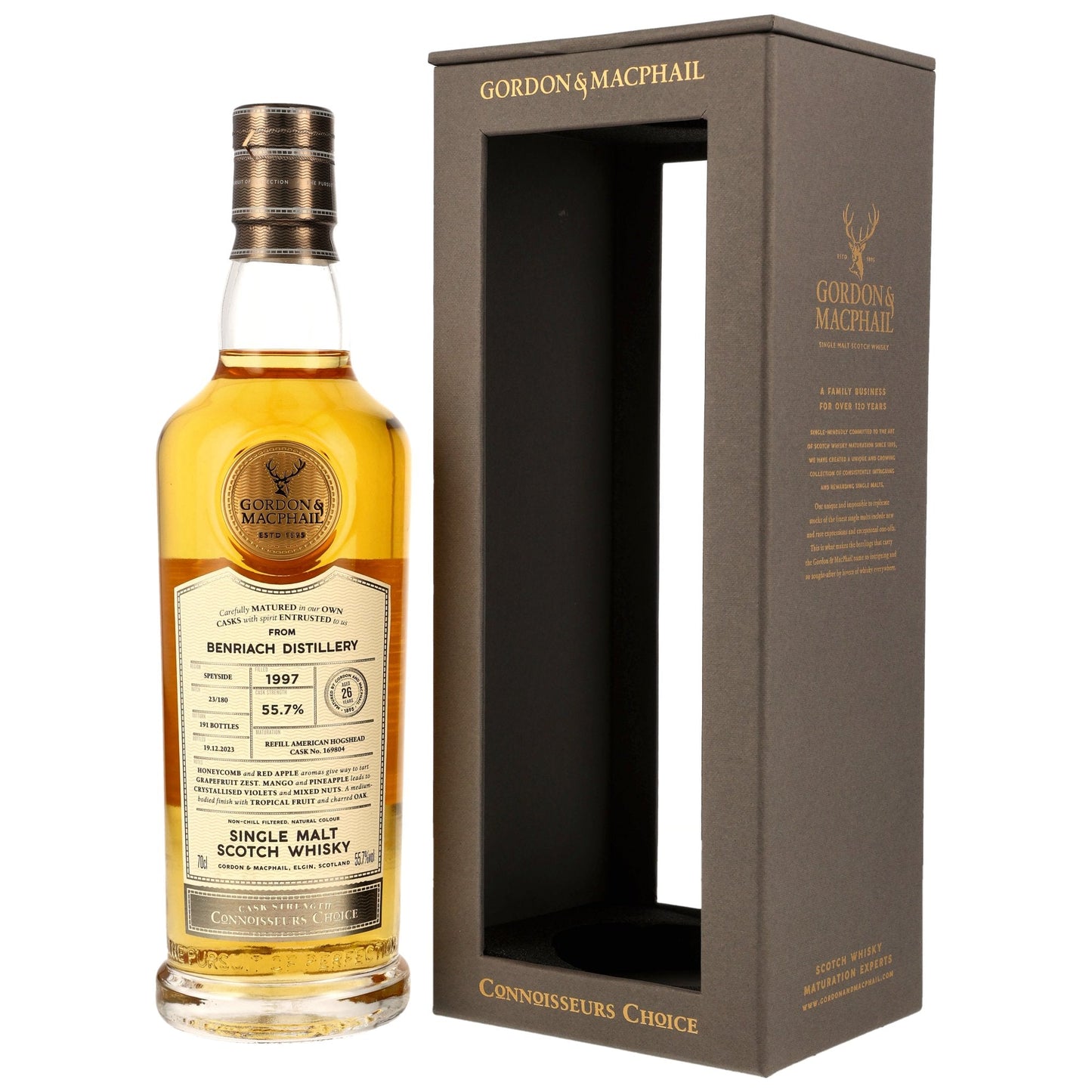 Benriach 26 1997/2023 - Gordon & MacPhail - Refill American Hogshead #169804