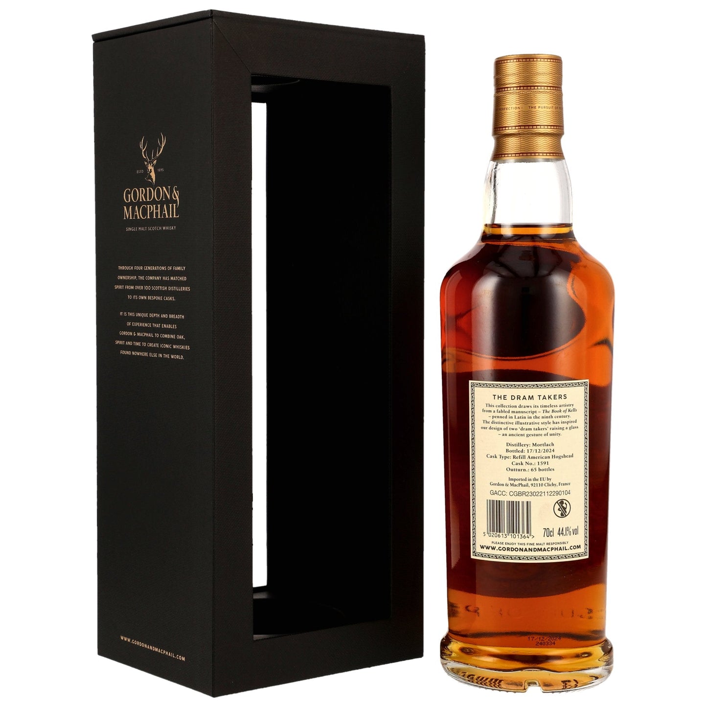 Mortlach 59 1965/2024 - Dram Takers Collection (Gordon & MacPhail) - Refill American Hogshead #1591