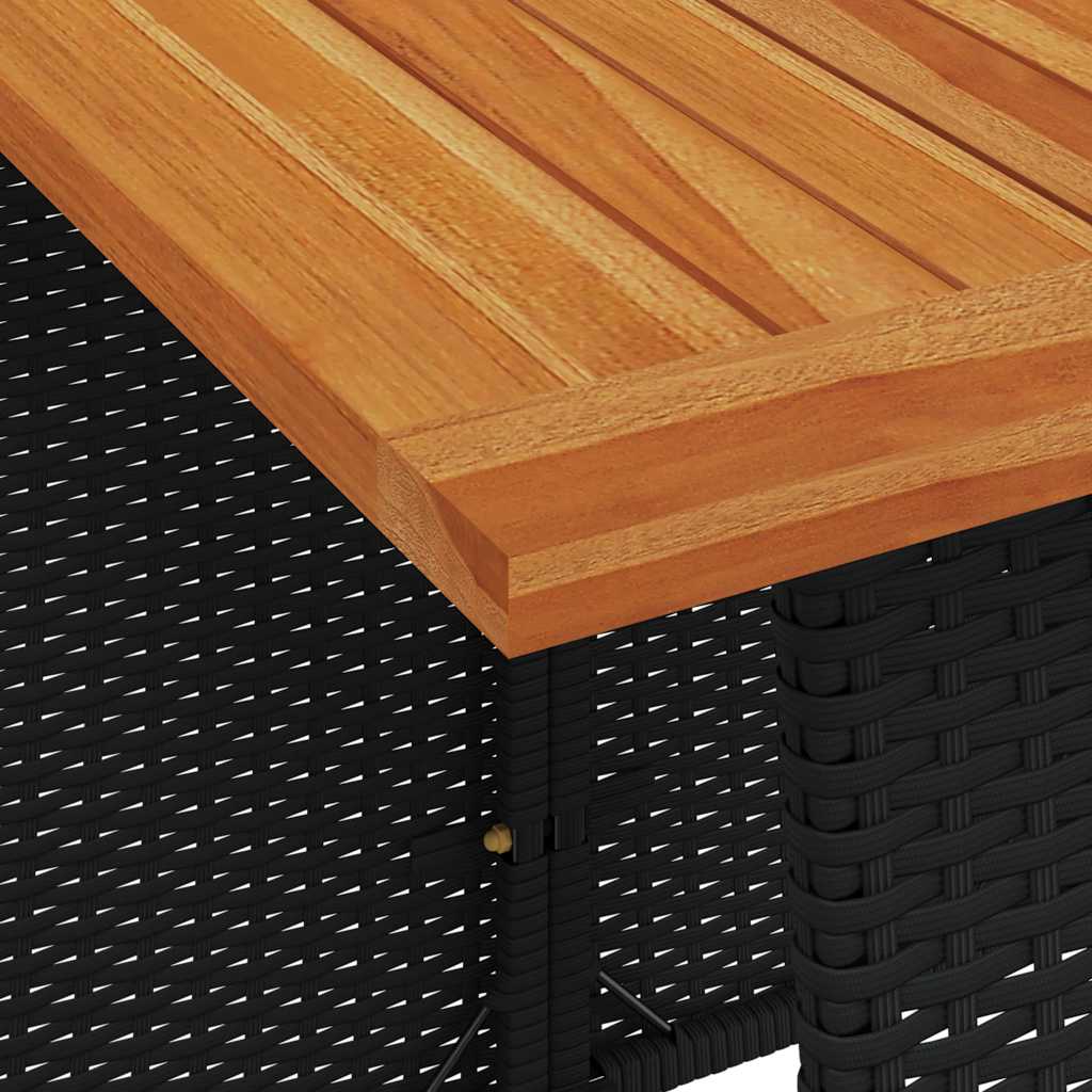 Garten Essgruppe 5-teilig mit Kissen - Polyrattan Dining Set