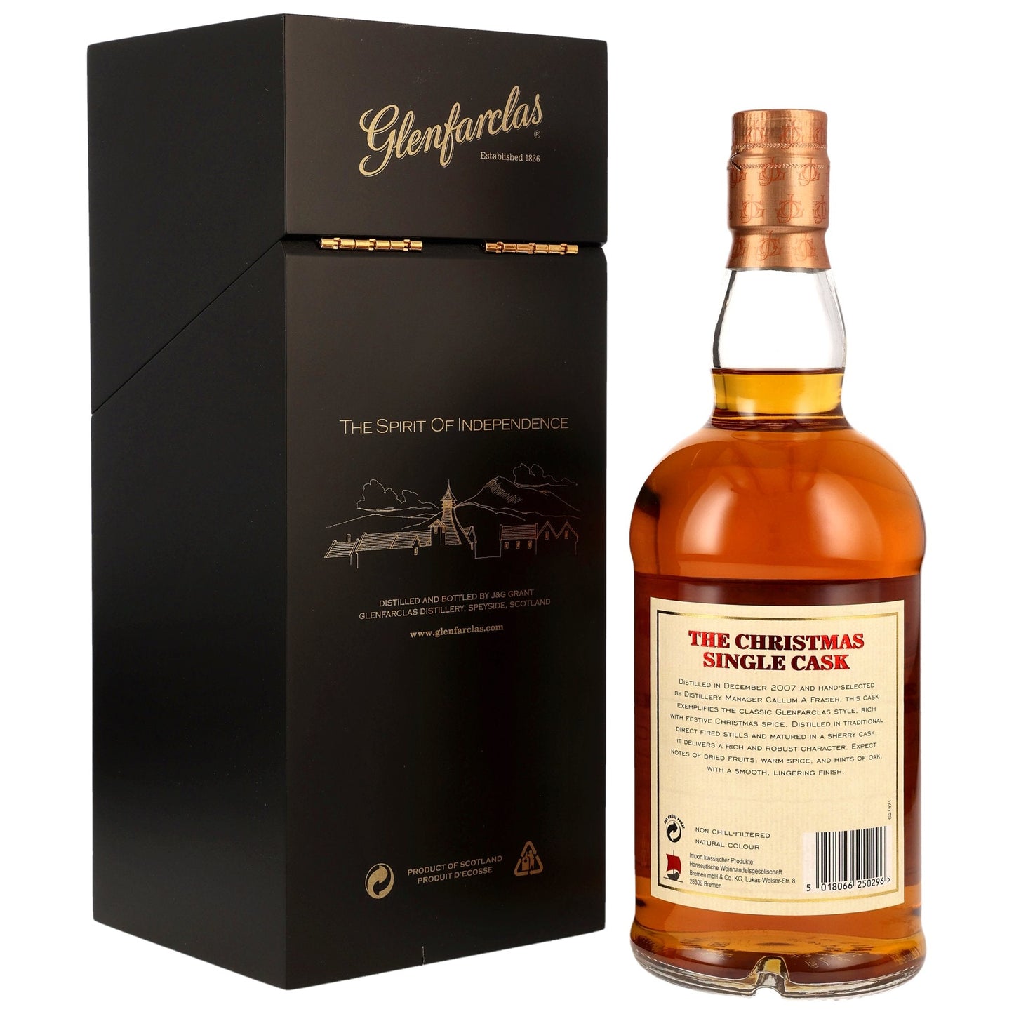 Glenfarclas 2007/2025 - The Christmas Single Cask