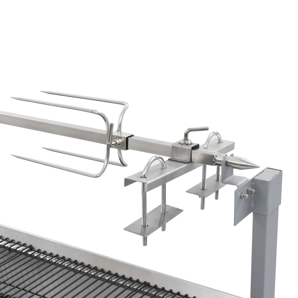 Spanferkelgrill / lammkeue Grosse Fleischstücke mit Elektromotor - Metzgergrill mit elektrischem Antrieb