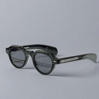 jacques marie mage kellerman luxury titanium sunglasses square vintage fashion