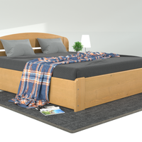 Anika Kieferbett mit Bettkasten | Massivholz | Naturholz | 100% Bio-Bett inkl. Lattenrost