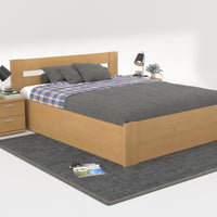 Nobis Kieferbett mit Bettkasten | Massivholz | Naturholz | 100% Bio-Bett inkl. Lattenrost