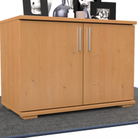 Nobis Kommode Sideboard | 2 Türig | 57cm hoch | 100% Bio Kiefer Massivholz