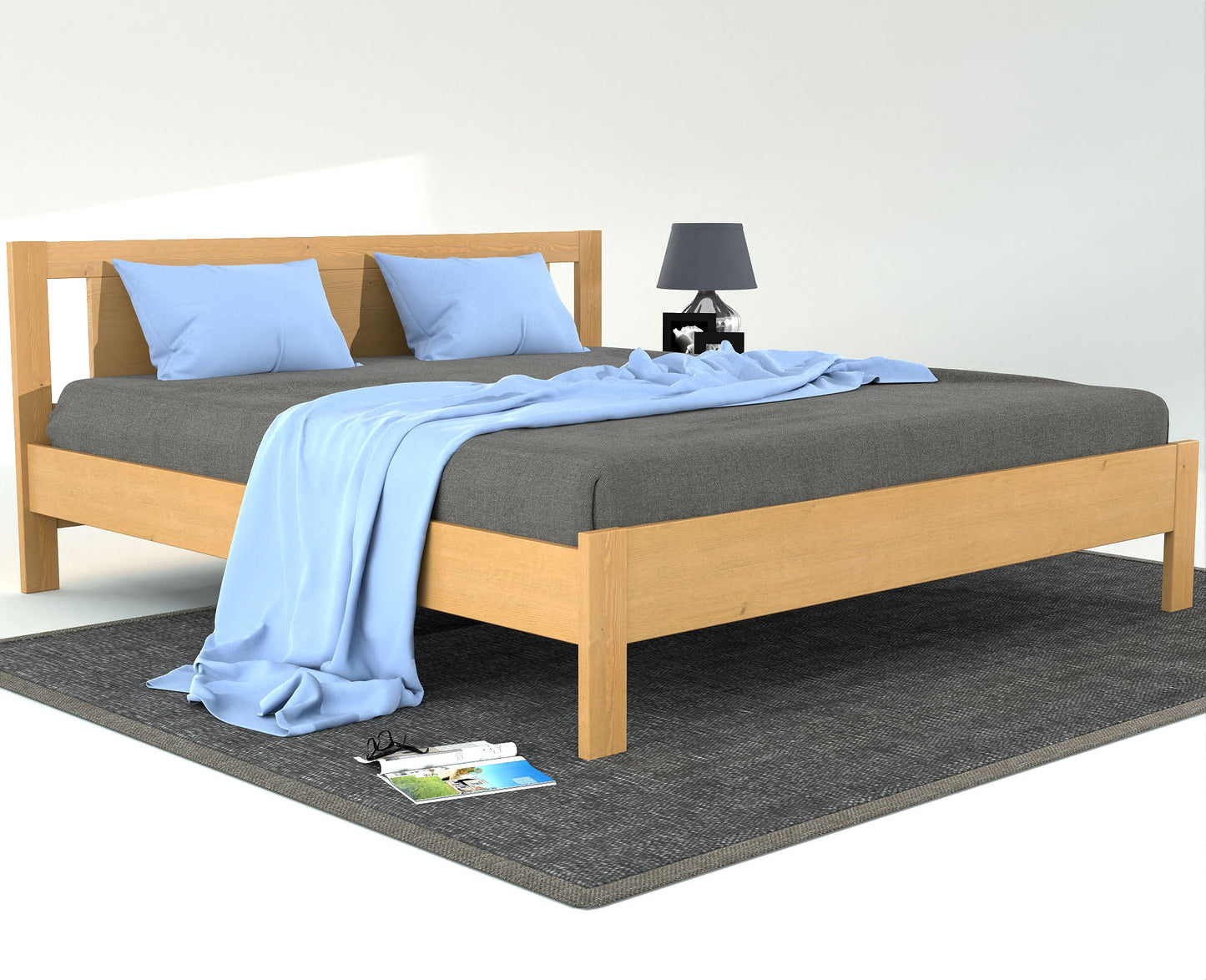 Jana Kieferbett  | Massivholz | Naturholz | 100% Bio-Bett