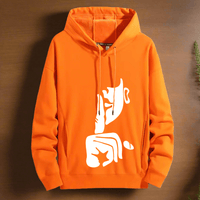 Silence Art hoodie Warm and Street Style