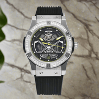 ARI NOX ,Knight sapphire glass Stainless Steel mechanical watch