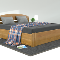 Anika Kieferbett mit Bettkasten | Massivholz | Naturholz | 100% Bio-Bett inkl. Lattenrost