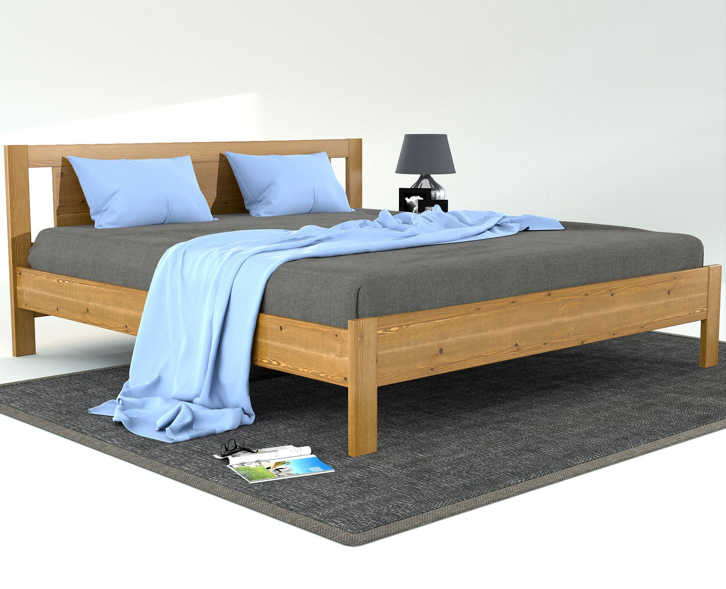 Jana Kieferbett  | Massivholz | Naturholz | 100% Bio-Bett