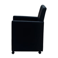 Dining Chairs, 2 pcs., Faux Leather