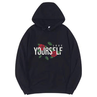 LOVE YOURSELF,New Fashionable hoodie street style