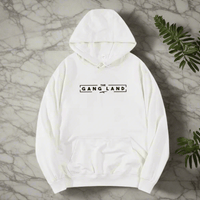 London street art fashionable round neck hoodie